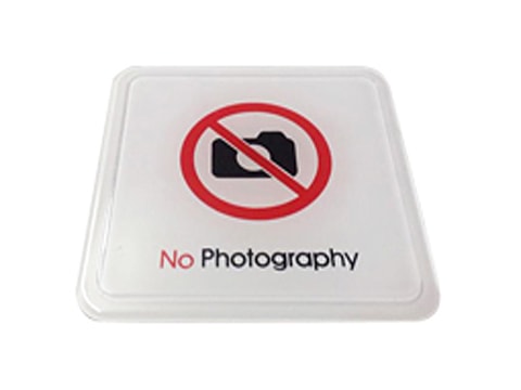 ป้ายสัญลักษณ์ No Photography