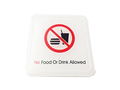 No Food or Drink Allowed